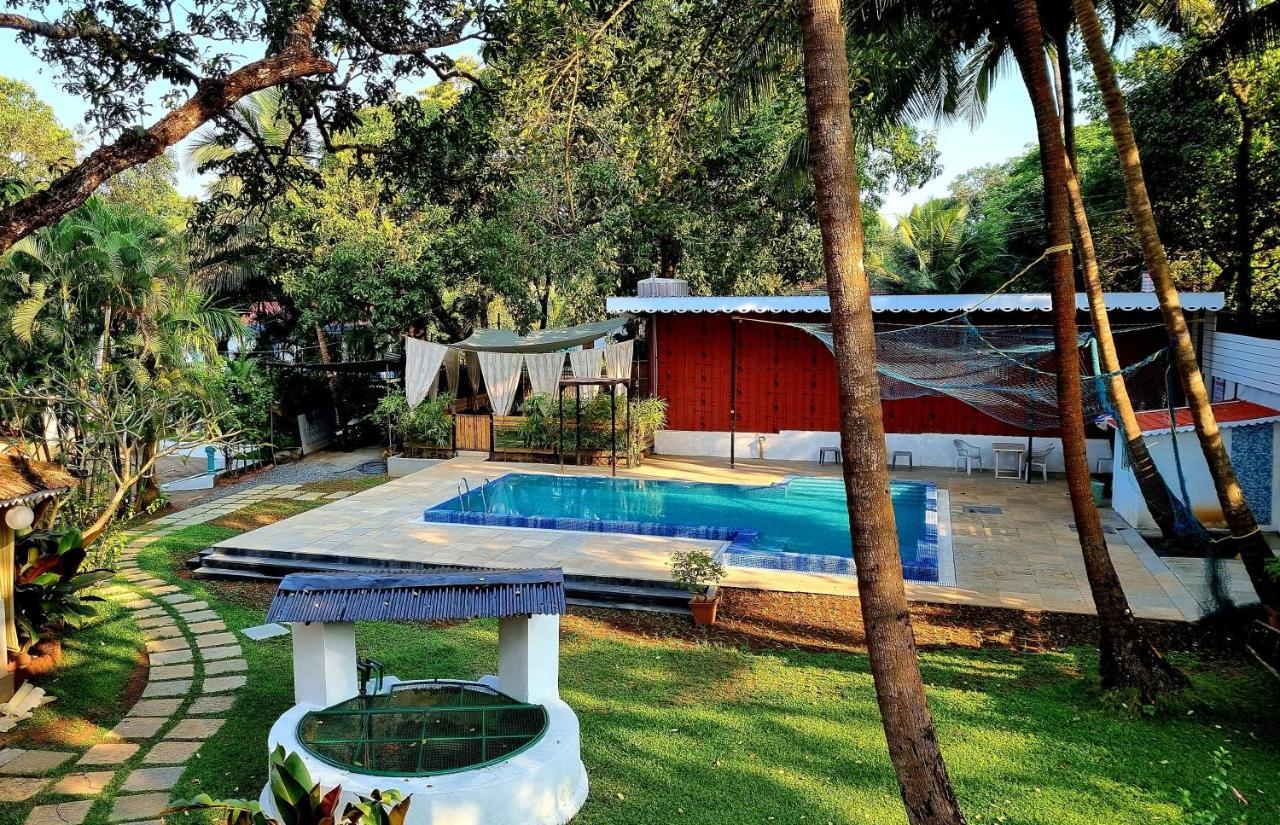 Garden Villa Vagator Esterno foto